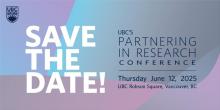 Partnering in Research Save the date poste r